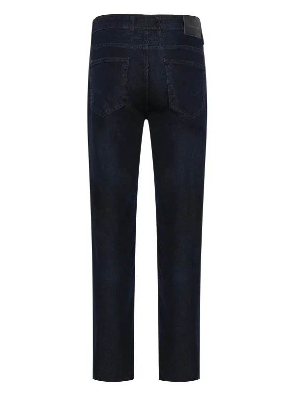 Gallus 5 Cep Lacivert Esnek Regular Fit İnce Denim Pantolon - 3