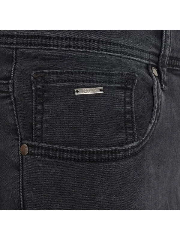 Gallus 5 Cep Regular Fit Yıkamalı Füme Denim Pantolon - 2