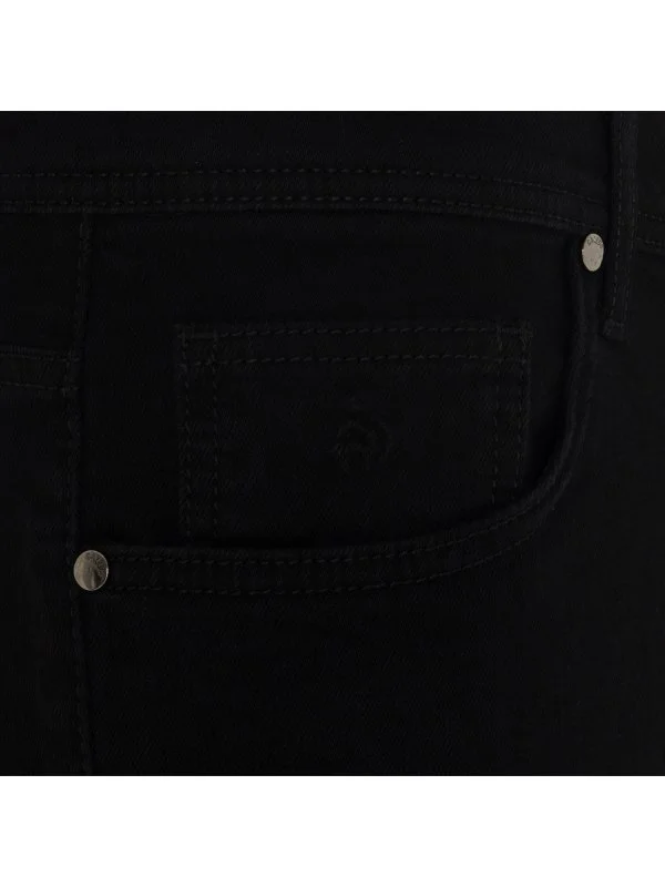 Gallus 5 Cep Siyah Regular Fit Denim Pantolon - 2