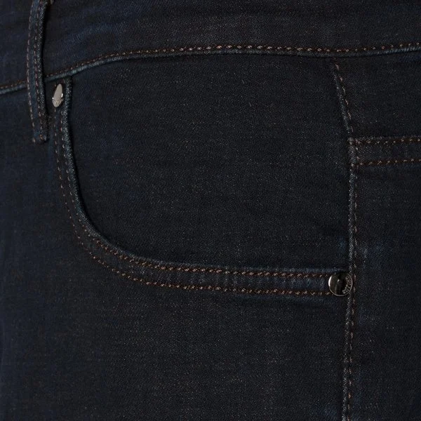 Gallus 5 Cep Vintage Regular Fit Lacivert Denim Pantolon - 3