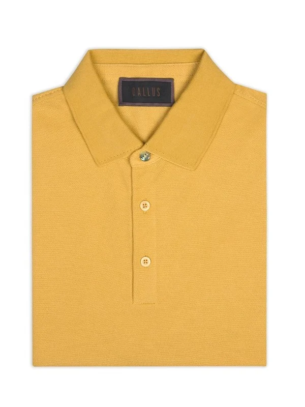 Gallus Hardal Polo Yaka Pike Pamuk Regular Fit Tişört - 2