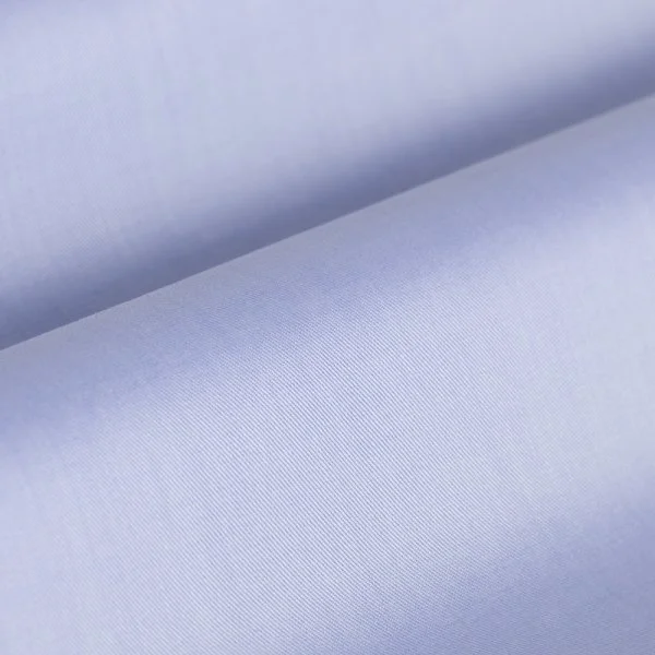 Germirli Non Iron Blue Twill Semi Spread Tailor Fit Shirt - 5