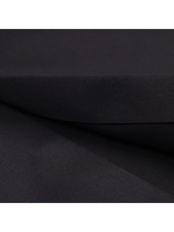 Germirli Siyah Gizli Pat Tailor Fit Klasik Yaka Pamuk Elastan Gömlek - 3