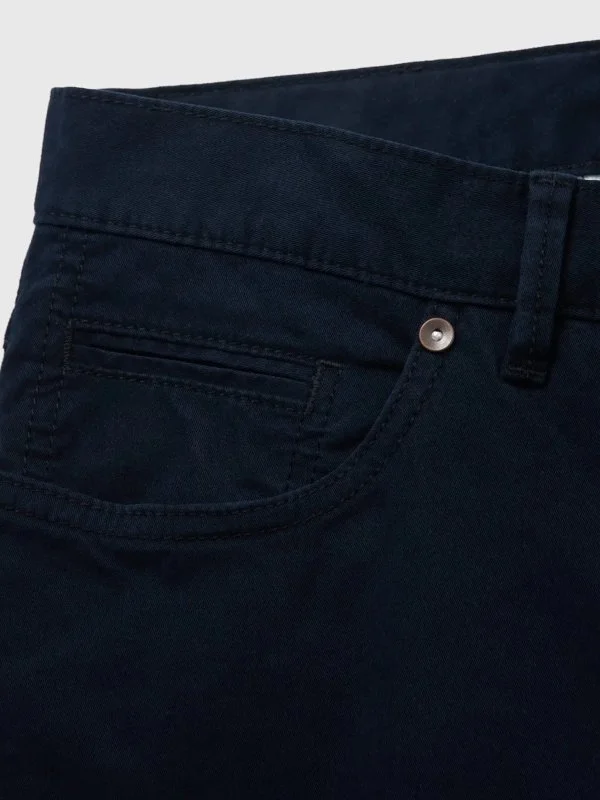 Hiltl 5 Cep Lacivert Pamuk Elastan Regular Fit Pantolon - 4