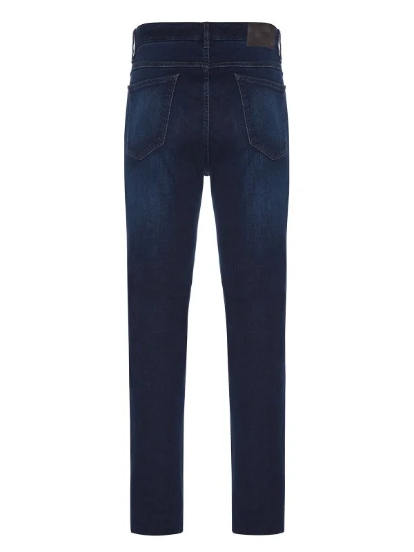 Hiltl Dry Denim Coton Elastane Lacivert Parker 5 Cep Regular Fit Pantolon - 2