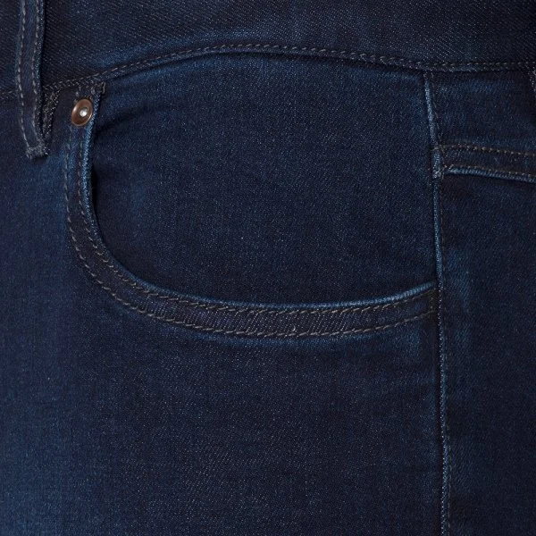 Hiltl Dry Denim Coton Elastane Lacivert Parker 5 Cep Regular Fit Pantolon - 3