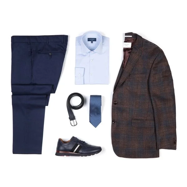 Hiltl Lacivert Yün 120s Pantolon - 3