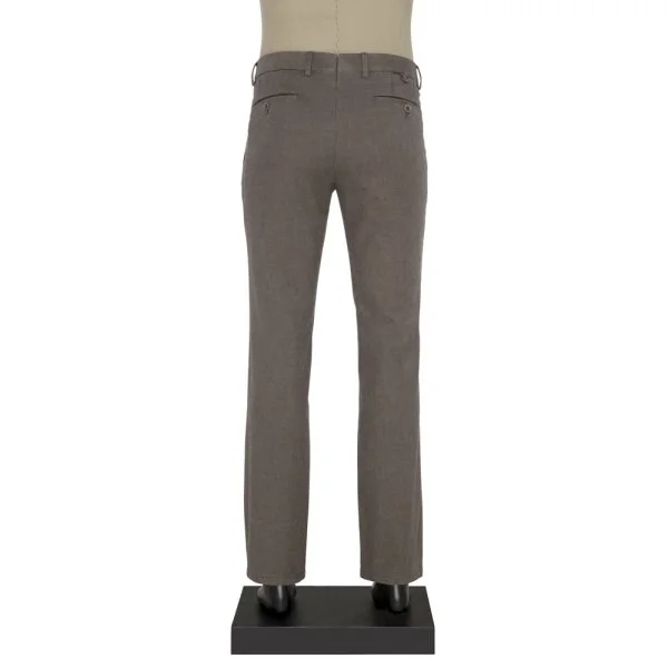 Hiltl Chino Koyu Bej Slim Fit Pantolon - 2