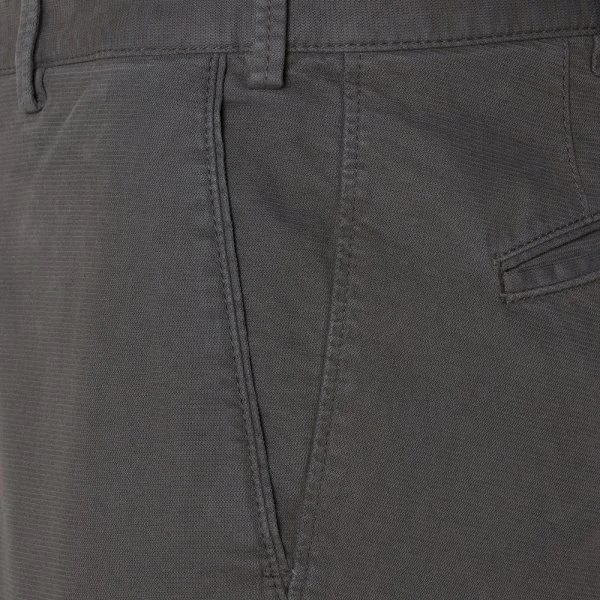 Hiltl Rugged Motion Coton Elastane Gri Stertch Tiago Chino Slim Fit Pantolon - 3