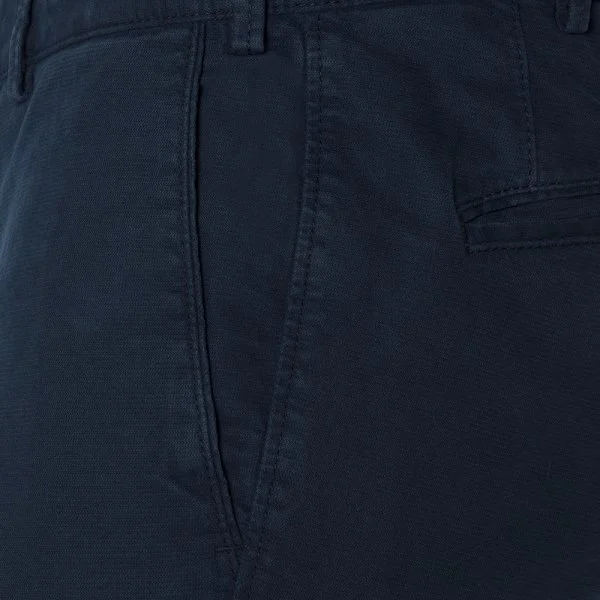 Hiltl Rugged Motion Coton Elastane Lacivert Stertch Tiago Chino Slim Fit Pantolon - 3