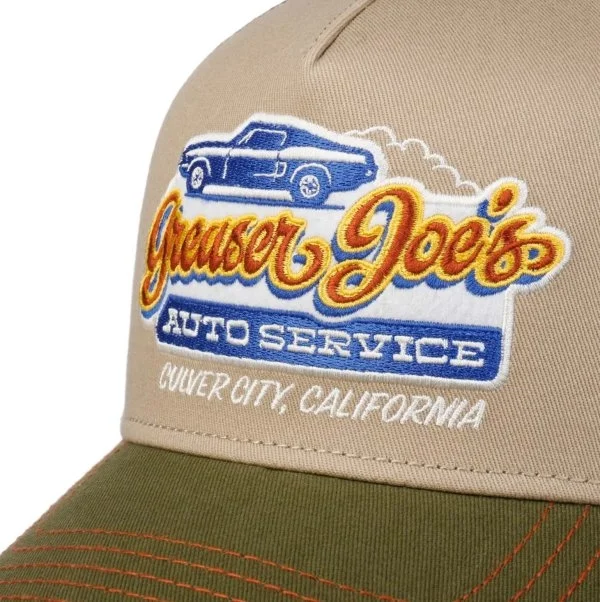 JJ HATS Renkli Trucker Cap Greaser Joe's Cotton Ayarlanabilir Şapka - 3