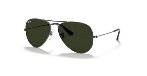 Ray-Ban Aviator Large Metal Gunmetal Güneş Gözlüğü - 1