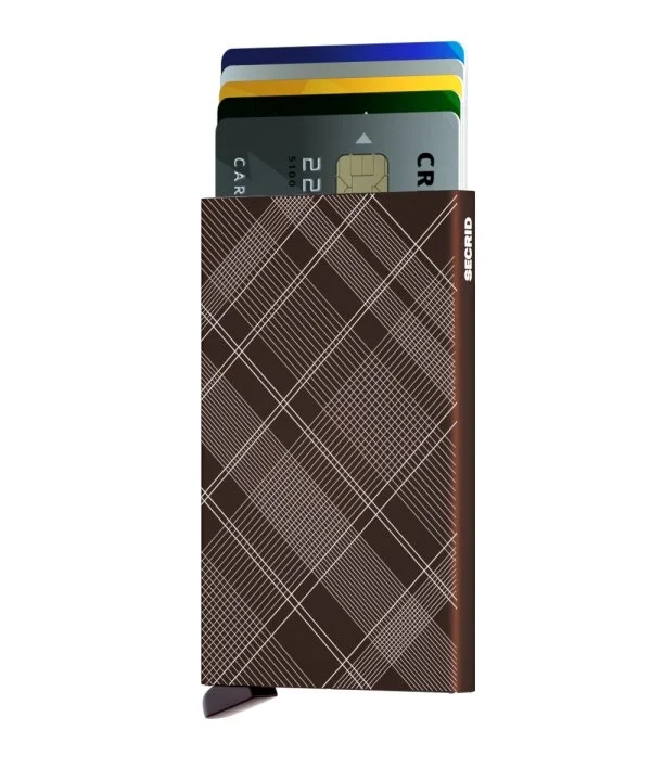 Secrid Cardprotector Laser Brown Wallet - 2