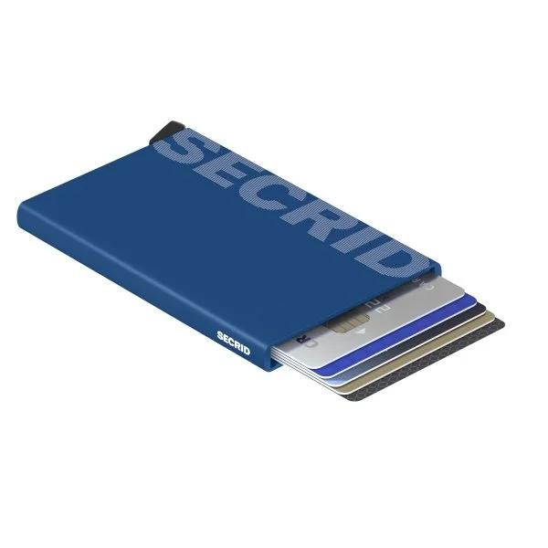 Secrid Cardprotector Laser Logo Blue Wallet - 3