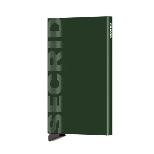 Secrid Cardprotector Laser Logo Green Cüzdan - 1