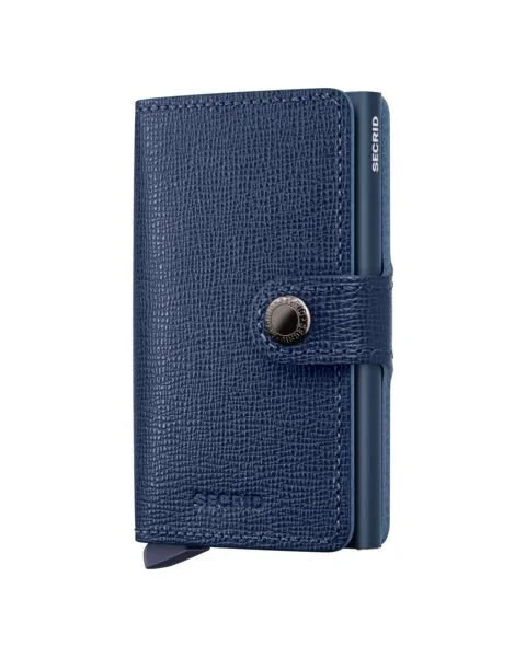 Secrid Miniwallet Crisple Navy Cüzdan - 1