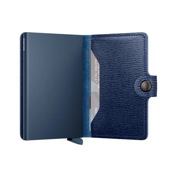 Secrid Miniwallet Crisple Navy Cüzdan - 3