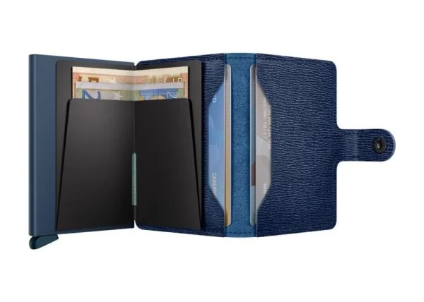 Secrid Miniwallet Crisple Navy Cüzdan - 4