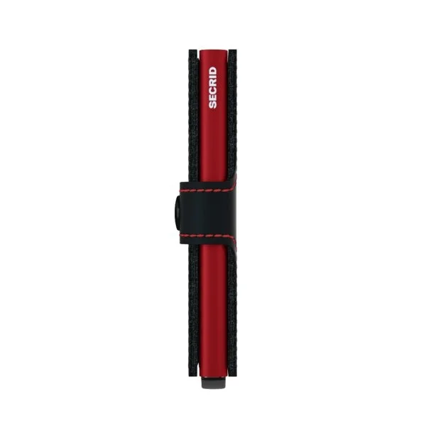 Secrid Miniwallet Matte Black Red Cüzdan - 5