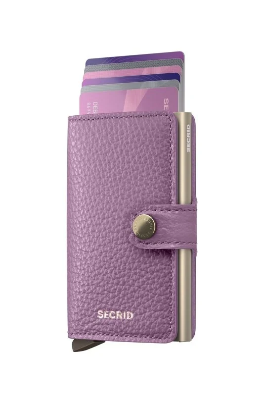 Secrid Miniwallet Pebble Orchid Cüzdan - 1