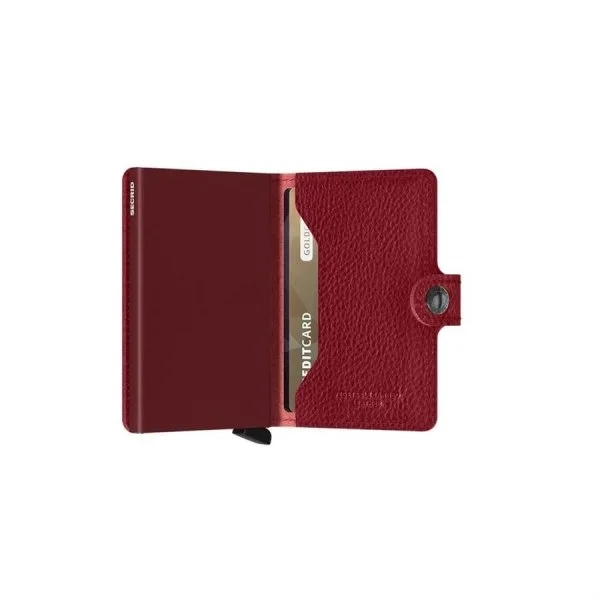 Secrid Miniwallet Veg Tanned Rosso Bordeaux Cüzdan - 4