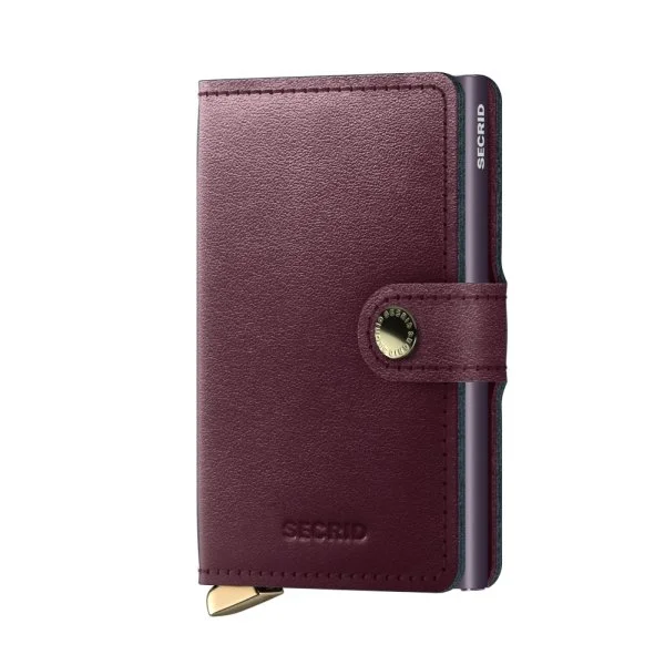 Secrid Premium Miniwallet Dusk Bordeaux Cüzdan - 1