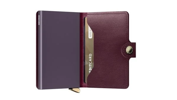 Secrid Premium Miniwallet Dusk Bordeaux Cüzdan - 4