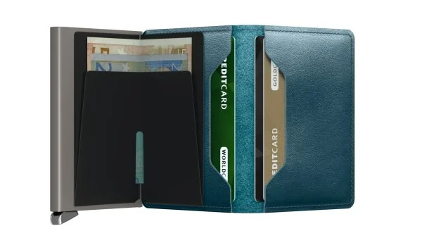 Secrid Premium Slimwallet Dusk Teal Cüzdan - 3