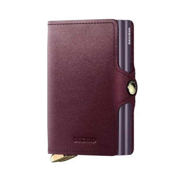 Secrid Premium Twinwallet Dusk Bordeaux Cüzdan - 1