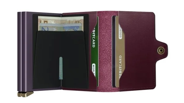 Secrid Premium Twinwallet Dusk Bordeaux Cüzdan - 3