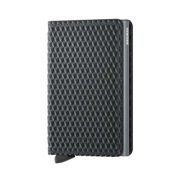 Secrid Slimwallet Cubic Black Titanium Cüzdan - 1