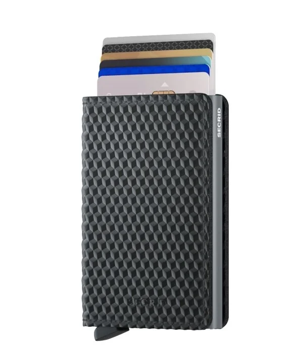 Secrid Slimwallet Cubic Black Titanium Cüzdan - 2