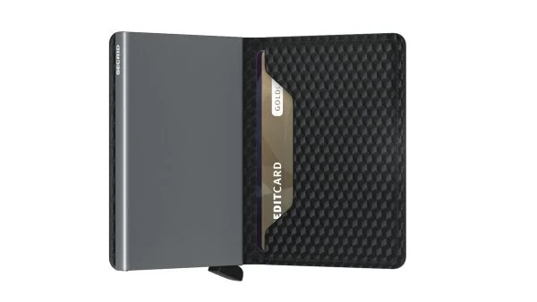 Secrid Slimwallet Cubic Black Titanium Cüzdan - 4