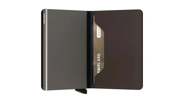 Secrid Slimwallet Matte Truffle Cüzdan - 2