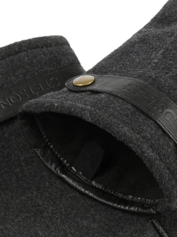 Stetson Antrasit Koyun Derisi Yün Eldiven - 3