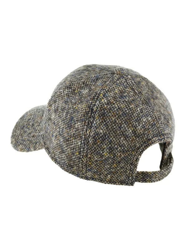 Stetson Baseball Cap Donegal Bej Yün Tweed Şapka - 3