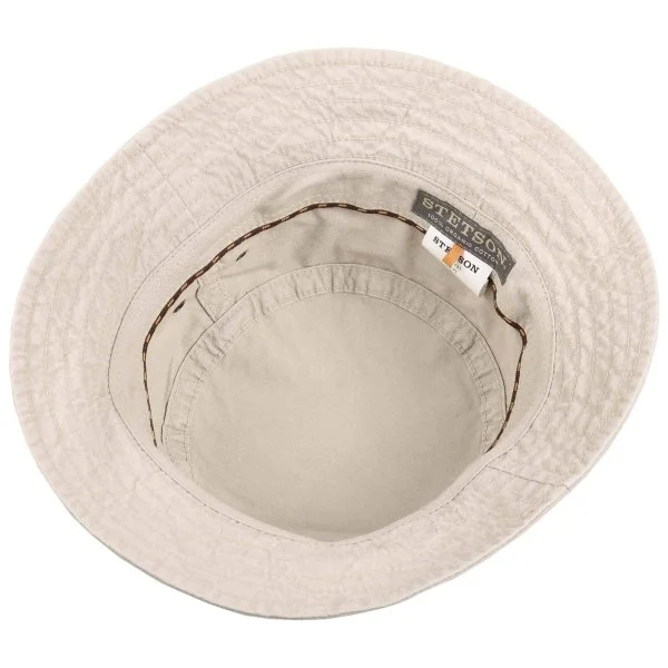 Stetson Bej Bucket Delave Organic Cotton Uv Protection Pamuk Şapka - 2