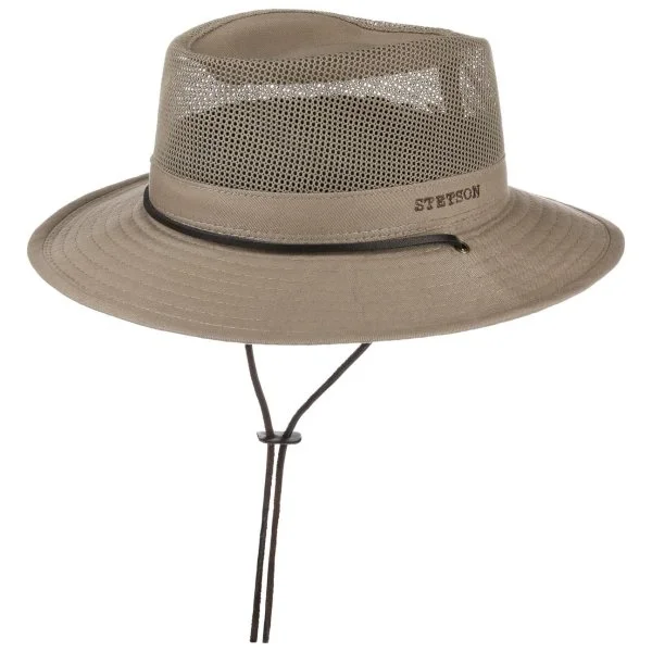 Stetson Bej Rengi Outdoor Air Cotton Coolmax Şapka - 1