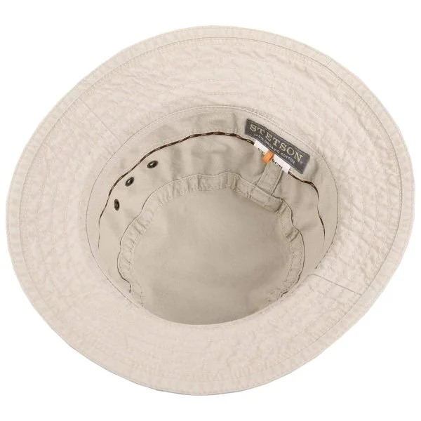 Stetson Bucket Delave Organic Cotton UV Korumalı Bej Pamuk Şapka - 3