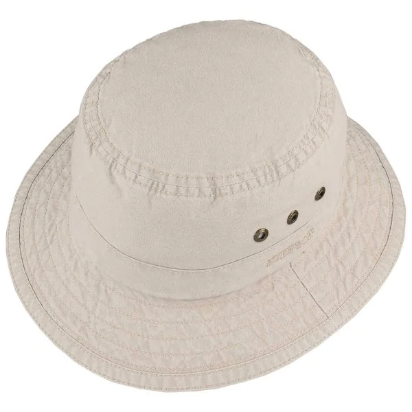 Stetson Bucket Delave Organic Cotton UV Korumalı Bej Pamuk Şapka - 2