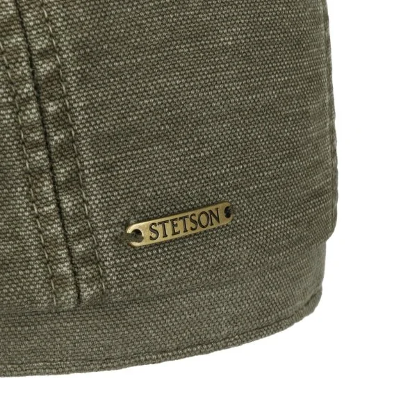 Stetson Hatteras Olive Yeşil Pamuk Keten Uv Protection Şapka - 4