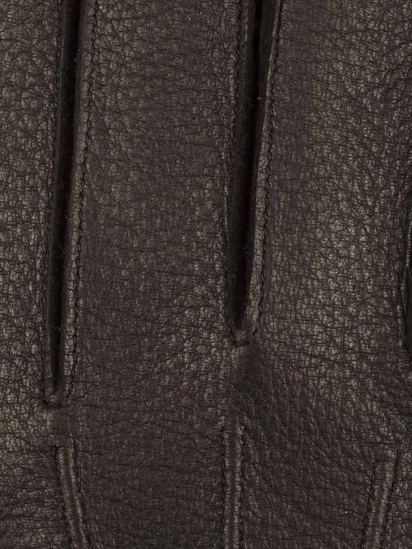 Stetson Kahverengi Geyik Derisi Kaşmir Eldiven - 4