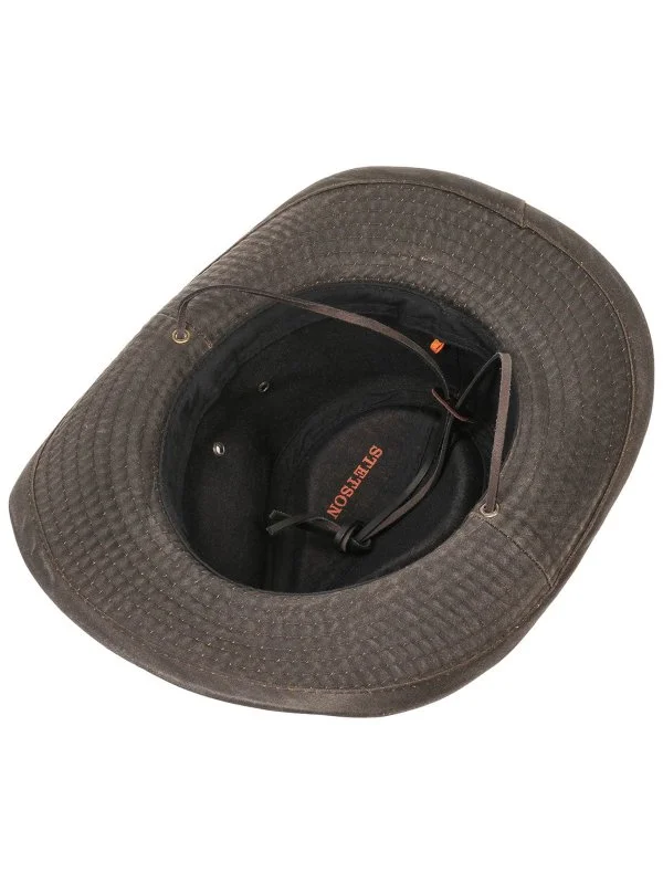 Stetson Kahverengi Outdoor Şapka - 4