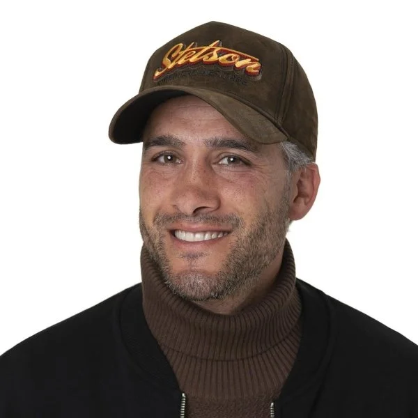 Stetson Kahverengi Trucker Cap Oily Goat Suede Ayarlanabilir Şapka - 6