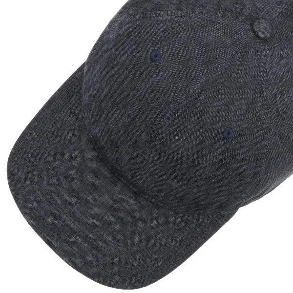 Stetson Lacivert Keten Baseball Cap Ayarlanabilir Şapka - 2