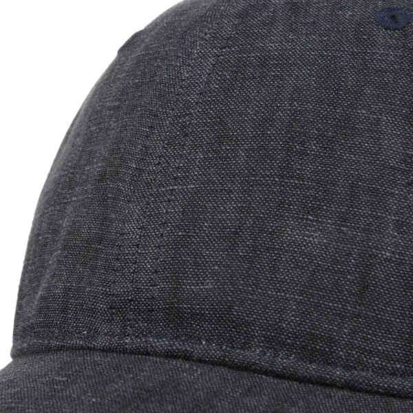 Stetson Lacivert Keten Baseball Cap Ayarlanabilir Şapka - 5