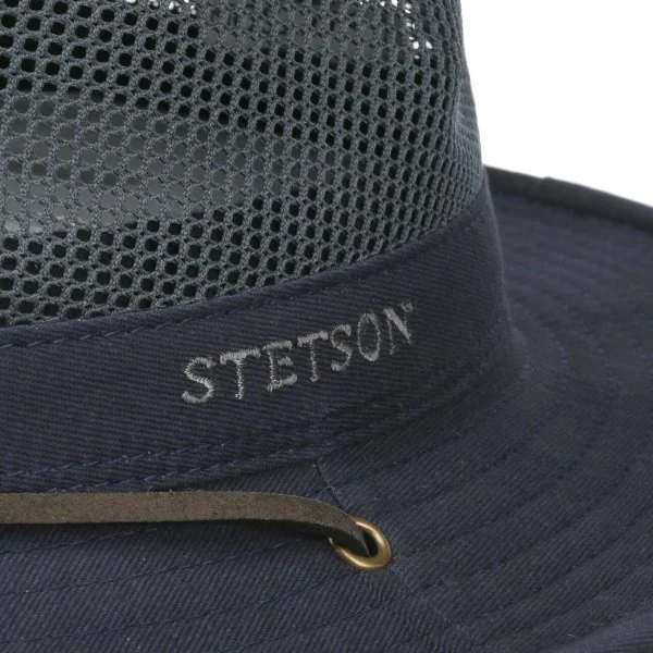 Stetson Lacivert Outdoor Air Cotton Coolmax Şapka - 4