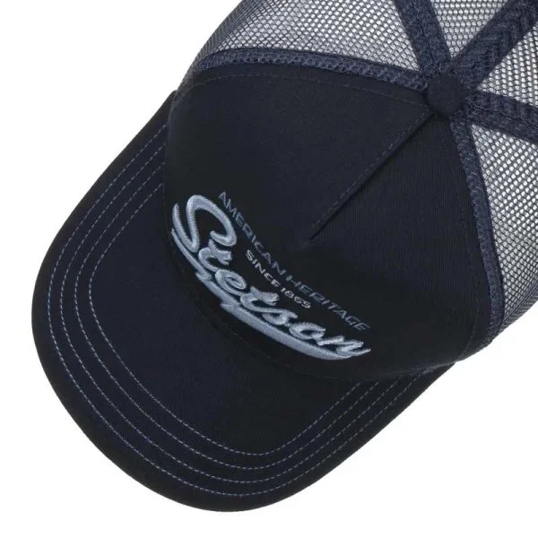 Stetson Lacivert Trucker Cap American Heritage Classic Cotton Ayarlanabilir Şapka - 2