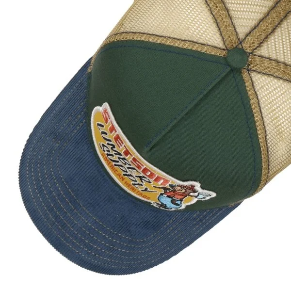 Stetson Renkli Trucker Cap Lumber Supply Cotton Ayarlanabilir Şapka - 2