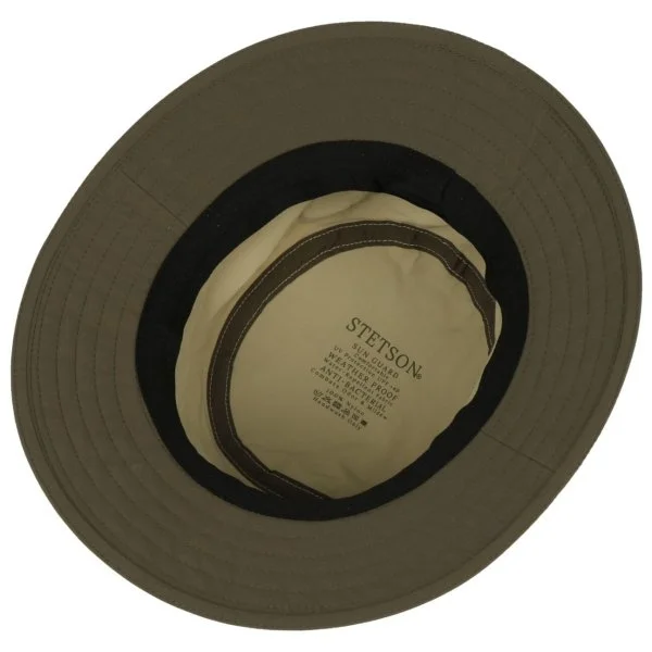 Stetson Yeşilimsi Bej Bucket Outdoor Uv Protection Coolmax Water Repellent Şapka - 3